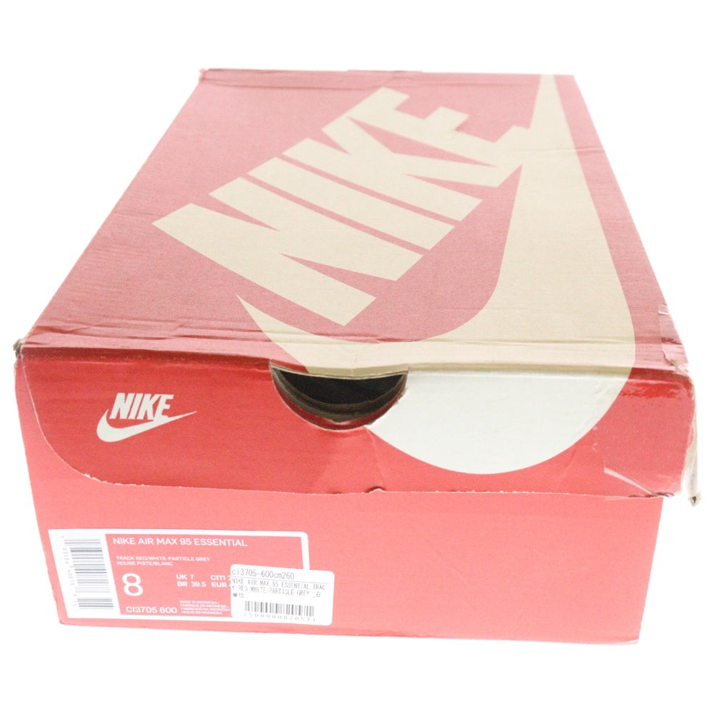 NIKE(ナイキ) AIR MAX 95 ESSENTIAL エアマックス95 エッセンシャル ローカットスニーカー グレー US8/26.0cm CI3705-600