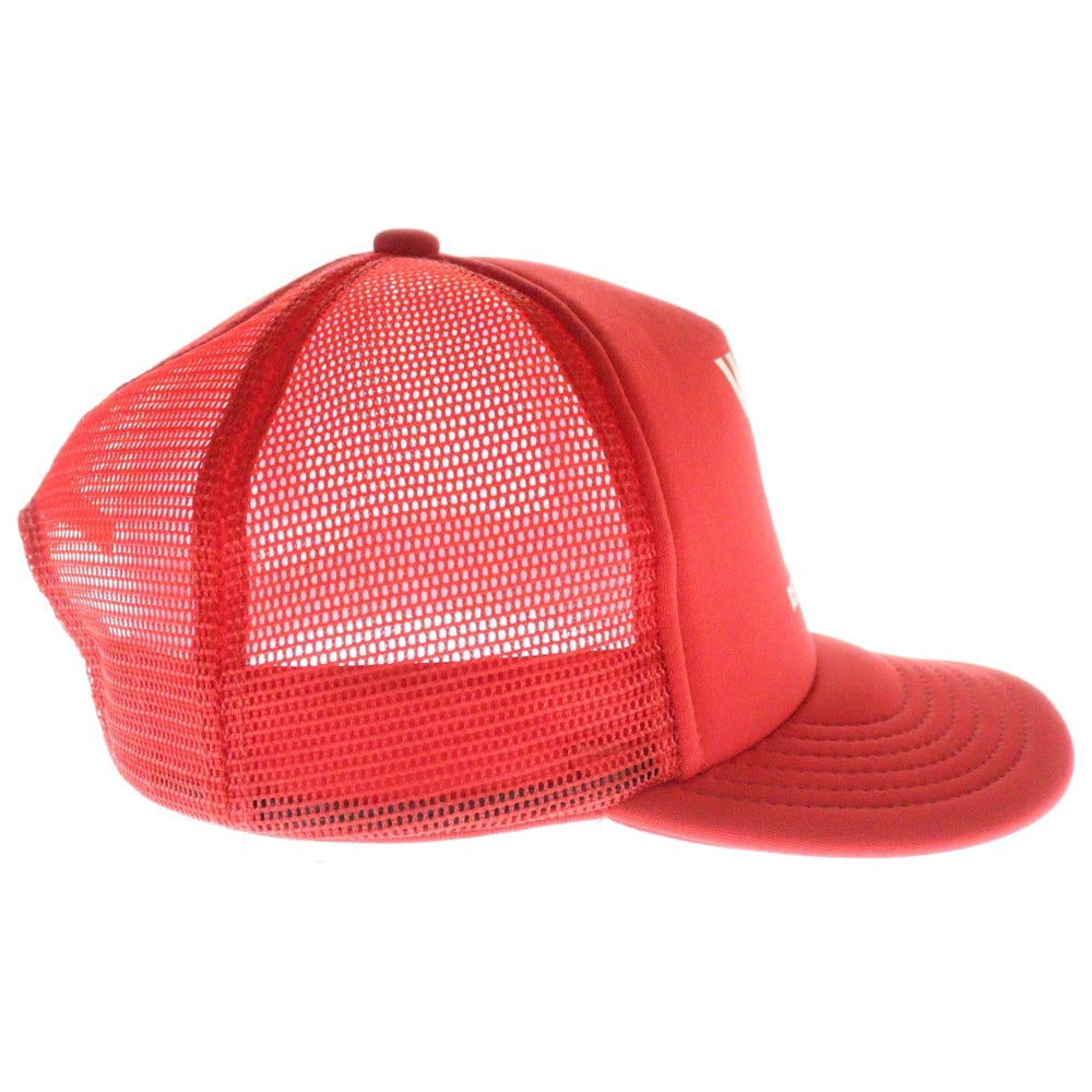 RATS(ラッツ) WAY OF LIFE MESH CAP ウェイオブライフ グラフィックプリント メッシュキャップ 帽子 レッド 19RA-0509