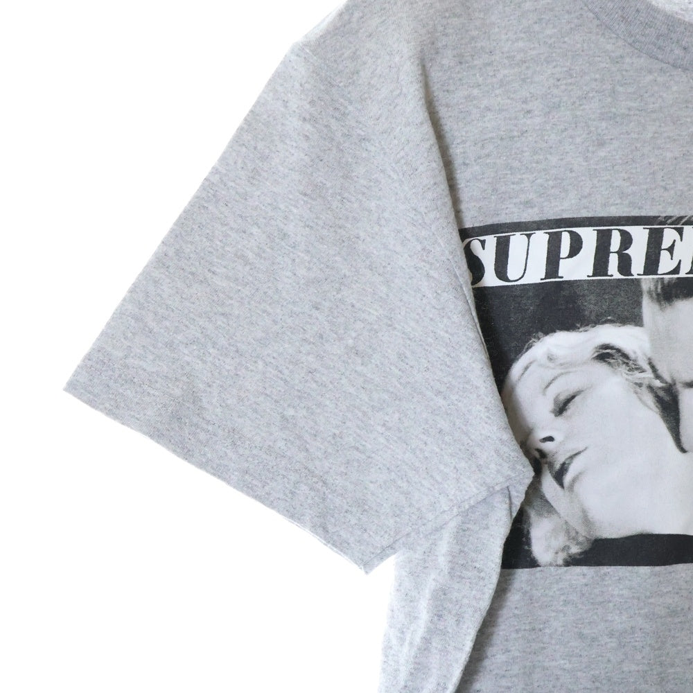 SUPREME(シュプリーム) 19SS Bela Lugosi Tee ベラルゴシ フォトプリント クルーネック半袖Tシャツ カットソー グレー