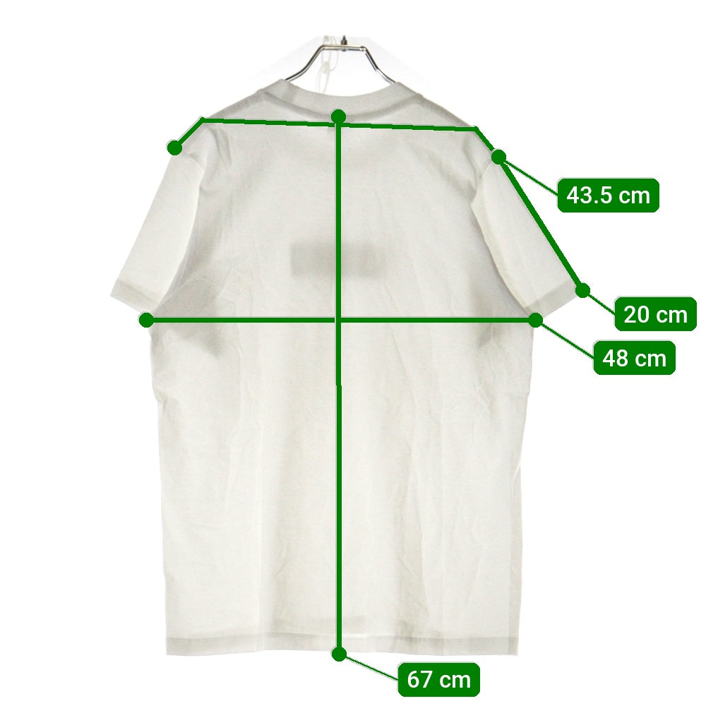 SUPREME(シュプリーム) 22SS × Burberry Box Logo Tee バーバリー ボックスロゴ クルーネック半袖Tシャツ カットソー ホワイト