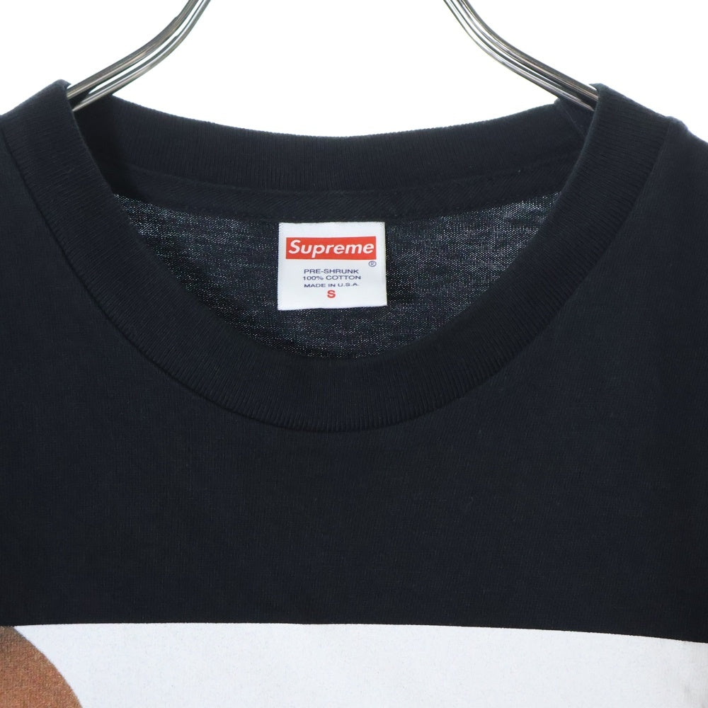 SUPREME(シュプリーム) 21SS Water Pistol Tee ウォーターピストル フォトプリント クルーネック半袖Tシャツ カットソー ブラック