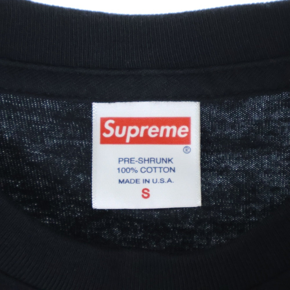 SUPREME(シュプリーム) 21SS Water Pistol Tee ウォーターピストル フォトプリント クルーネック半袖Tシャツ カットソー ブラック