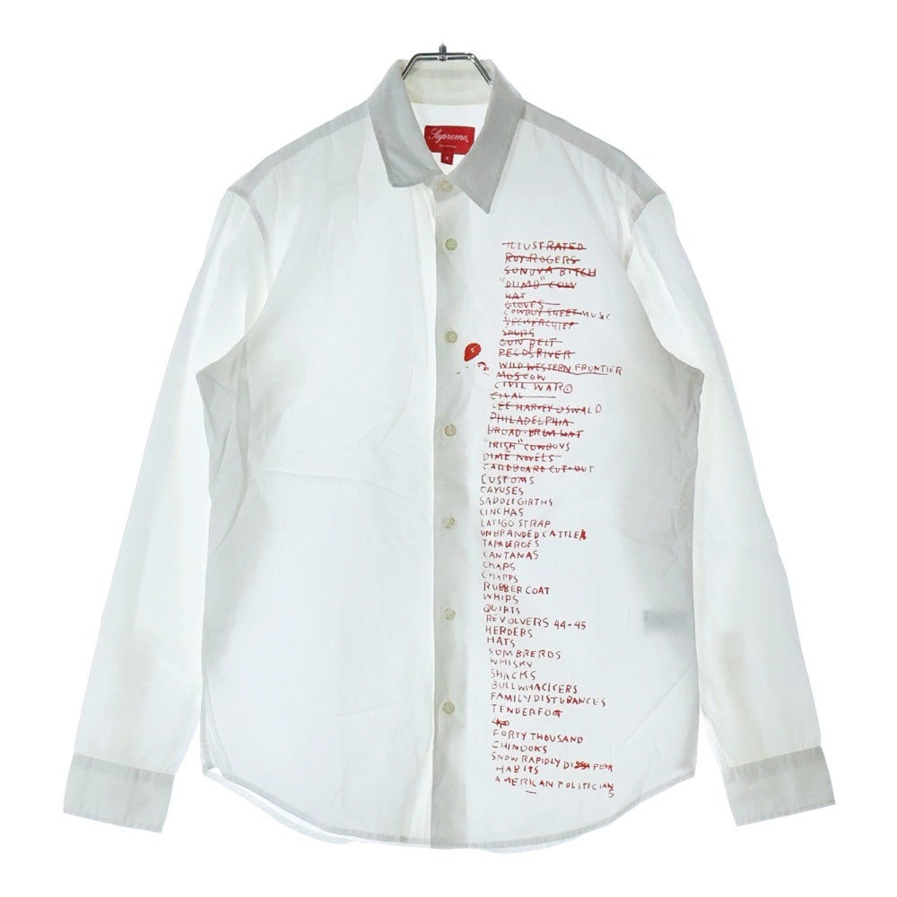 SUPREME(シュプリーム) 13AW Basquiat Shirt Untitled バスキア