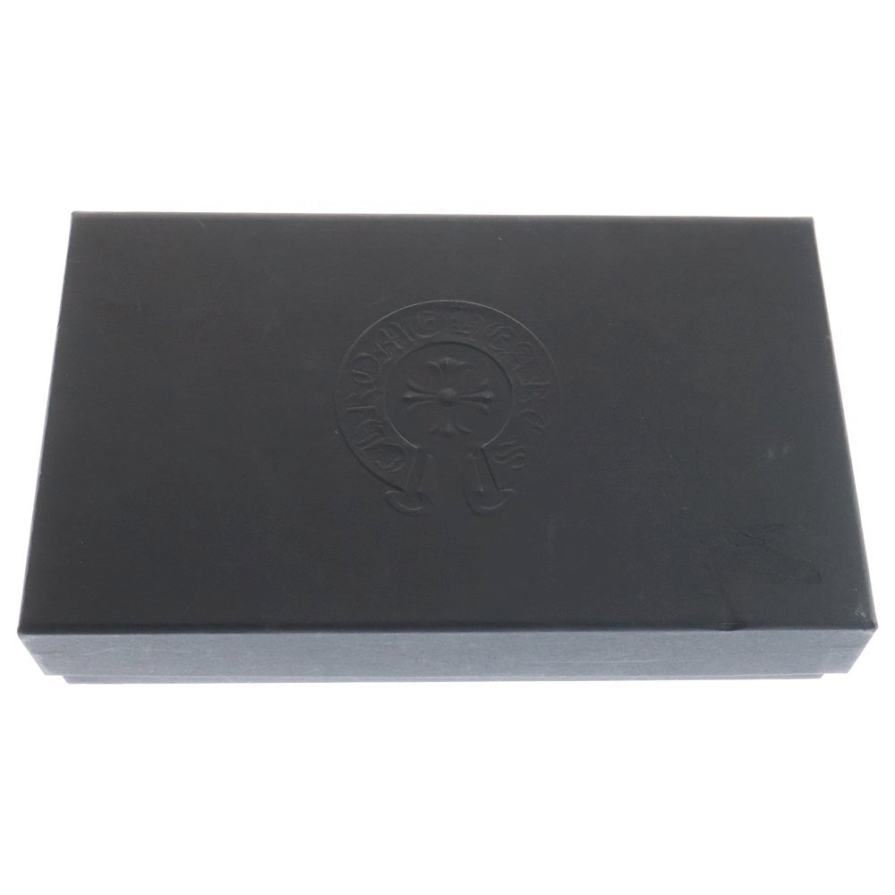 CHROME HEARTS(クロムハーツ) REC F ZIP QUILTED WALLET セメタリークロス キルティング レザーウォレット 財布 ブラック