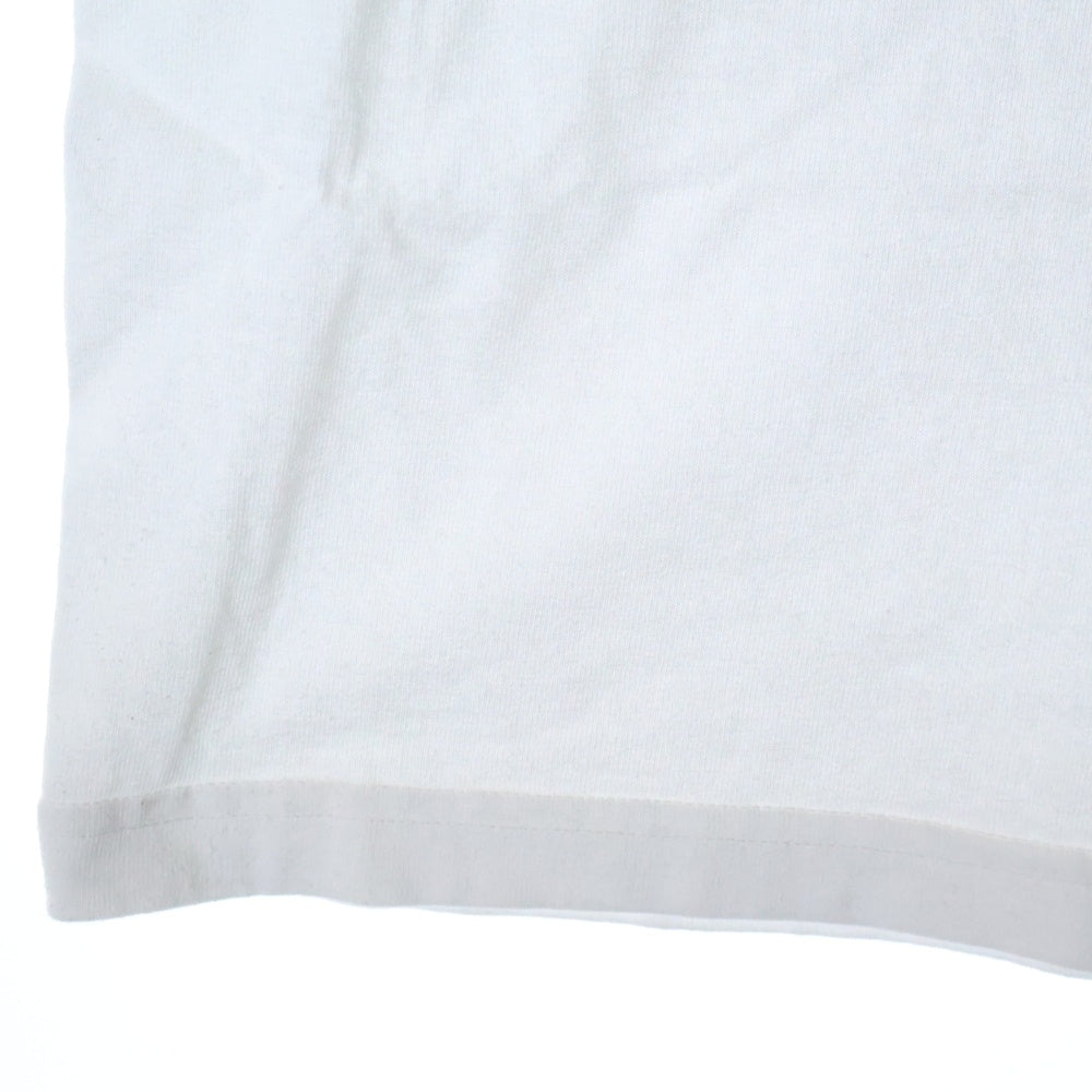 CHAMPION(チャンピオン) ×DOVER STREET MARKET GINZA DSMG T1011 ドーバーストリートマーケット銀座 USA製 フロントプリント クルーネック 半袖Tシャツ カットソー ホワイト C5-P301