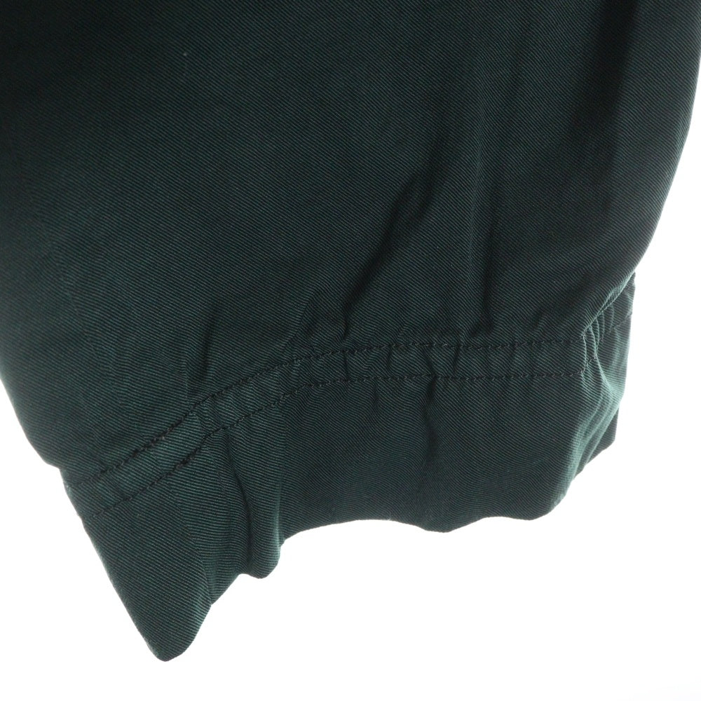 kolor(カラー) 21SS ナイロン パッカリング パンツ ワンタック トラウザー グリーン 21SCM-P05104