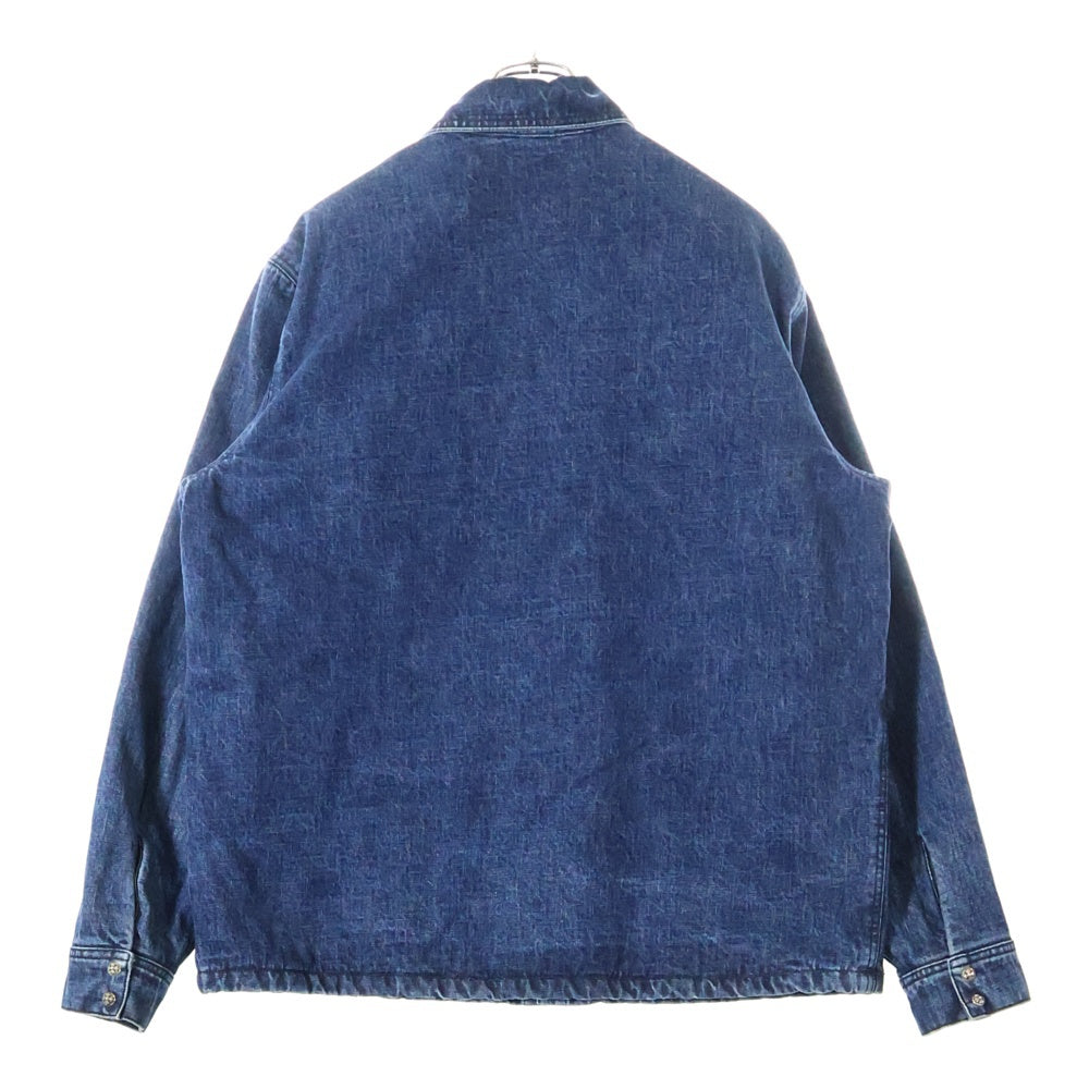 CHROME HEARTS(クロムハーツ) WORK DOG ワークドッグ クロスボールボタン 中綿デニムジャケット インディゴ