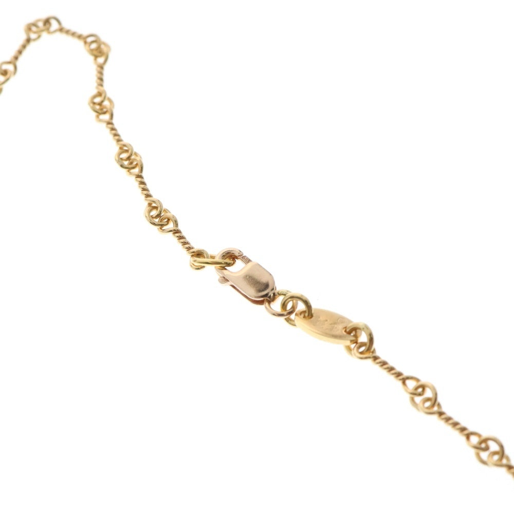 CHROME HEARTS(クロムハーツ) 22K NECKCHAIN T20 ツイストチェーンネックレス 20inch ゴールド BCA015