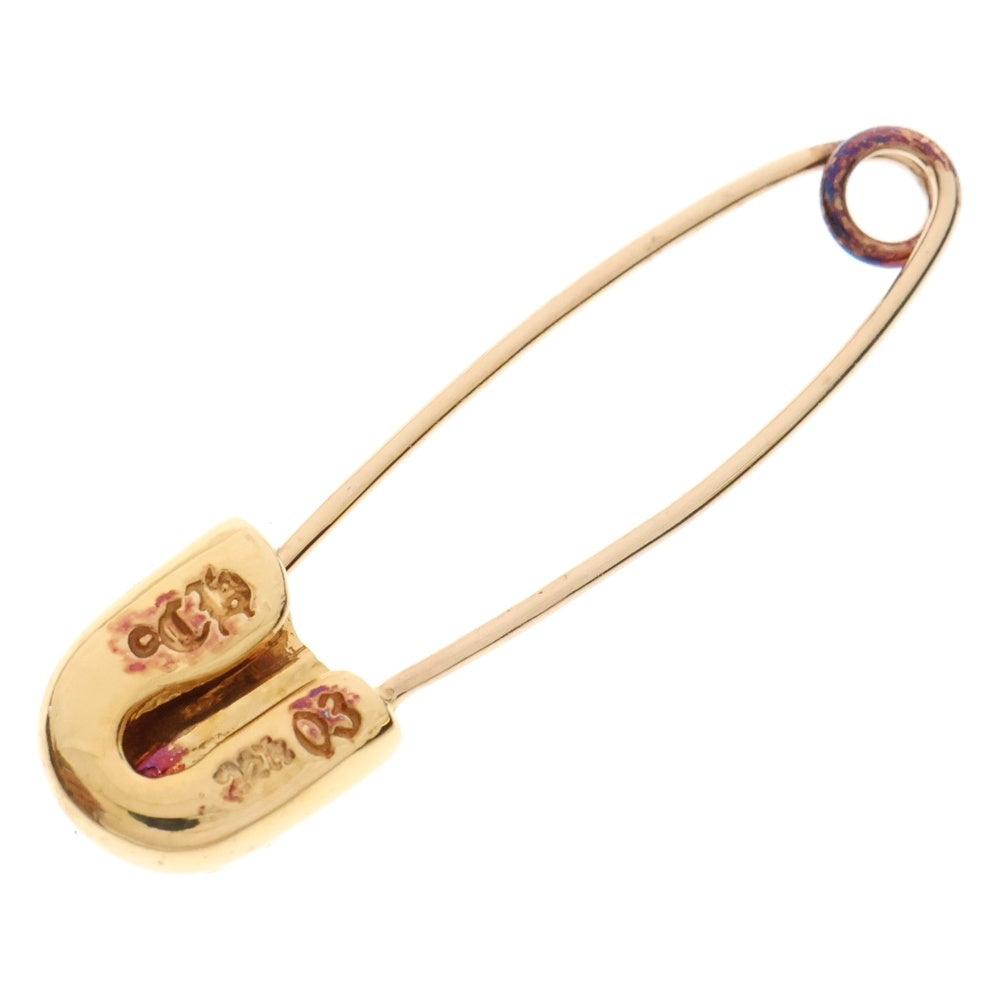 CHROME HEARTS(クロムハーツ) 22K SAFETY PIN S 1DIA スモールセーフティピン 1ダイヤ ネックレストップ ゴールド