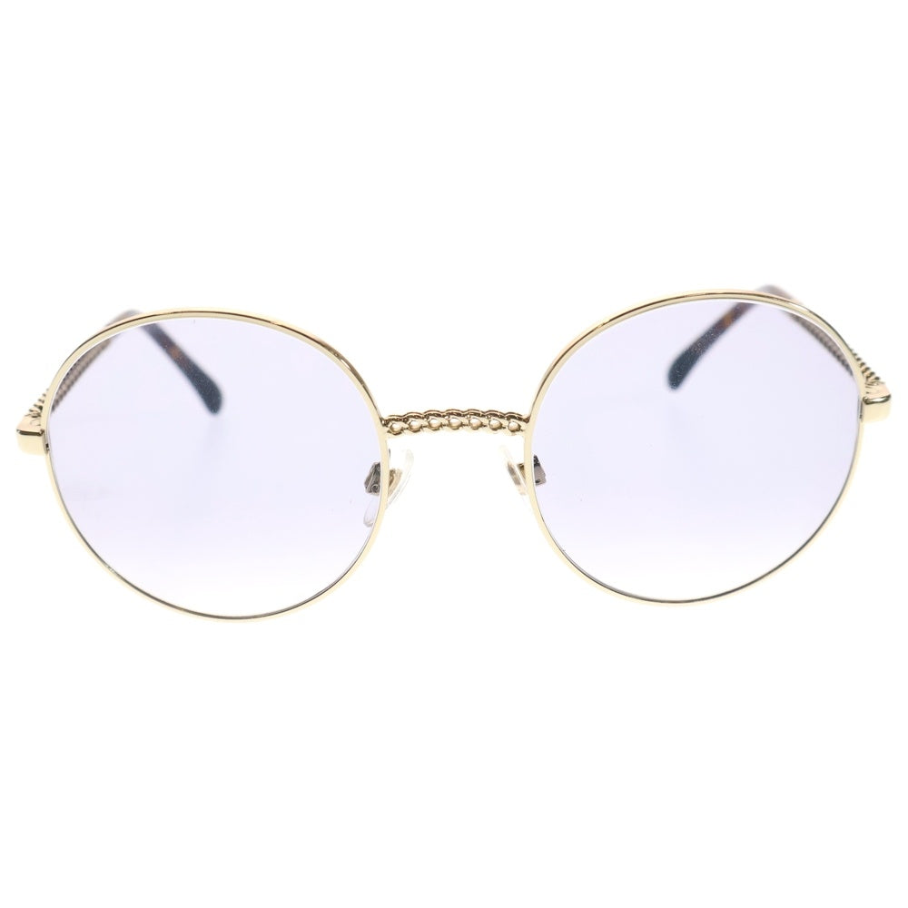 CHANEL(シャネル) 2186 ラウンドフレーム ゴールドテンプル カラーレンズ サングラス メガネ 眼鏡 ゴールド/ブラウン