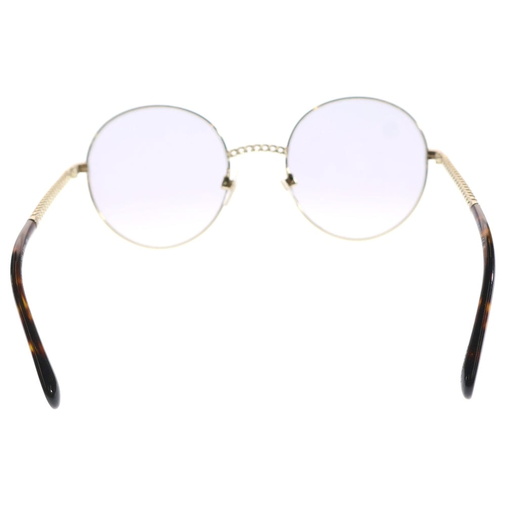 CHANEL(シャネル) 2186 ラウンドフレーム ゴールドテンプル カラーレンズ サングラス メガネ 眼鏡 ゴールド/ブラウン