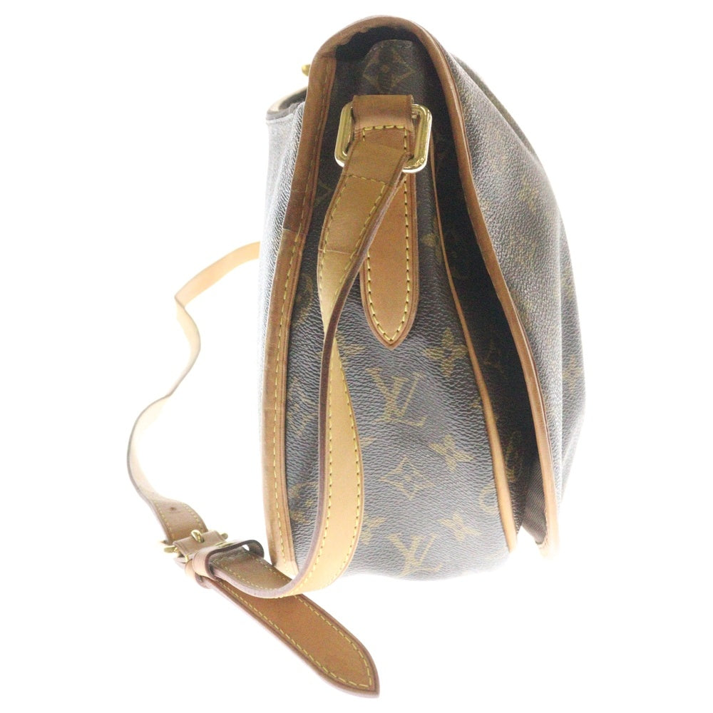 LOUIS VUITTON(ルイヴィトン) PRE-OWNED プレ オウンド モノグラム メニルモンタンPM PVCショルダーバッグ ブラウン M40474 DU0122