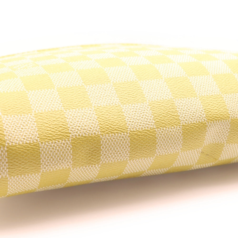 LOUIS VUITTON(ルイヴィトン) ダミエ クルール モジュール PVCクラッチバッグ イエロー N41316 FL4183