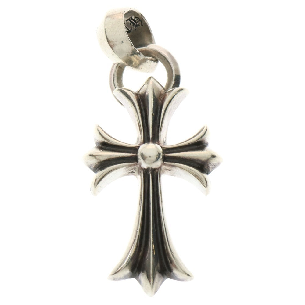 CHROME HEARTS(クロムハーツ) CH CRS SML W/BALE Wベイル スモールCHクロス ペンダントトップ シルバー BCA218