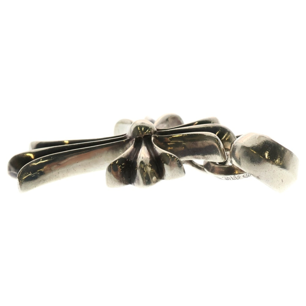CHROME HEARTS(クロムハーツ) CH CRS SML W/BALE Wベイル スモールCHクロス ペンダントトップ シルバー BCA218