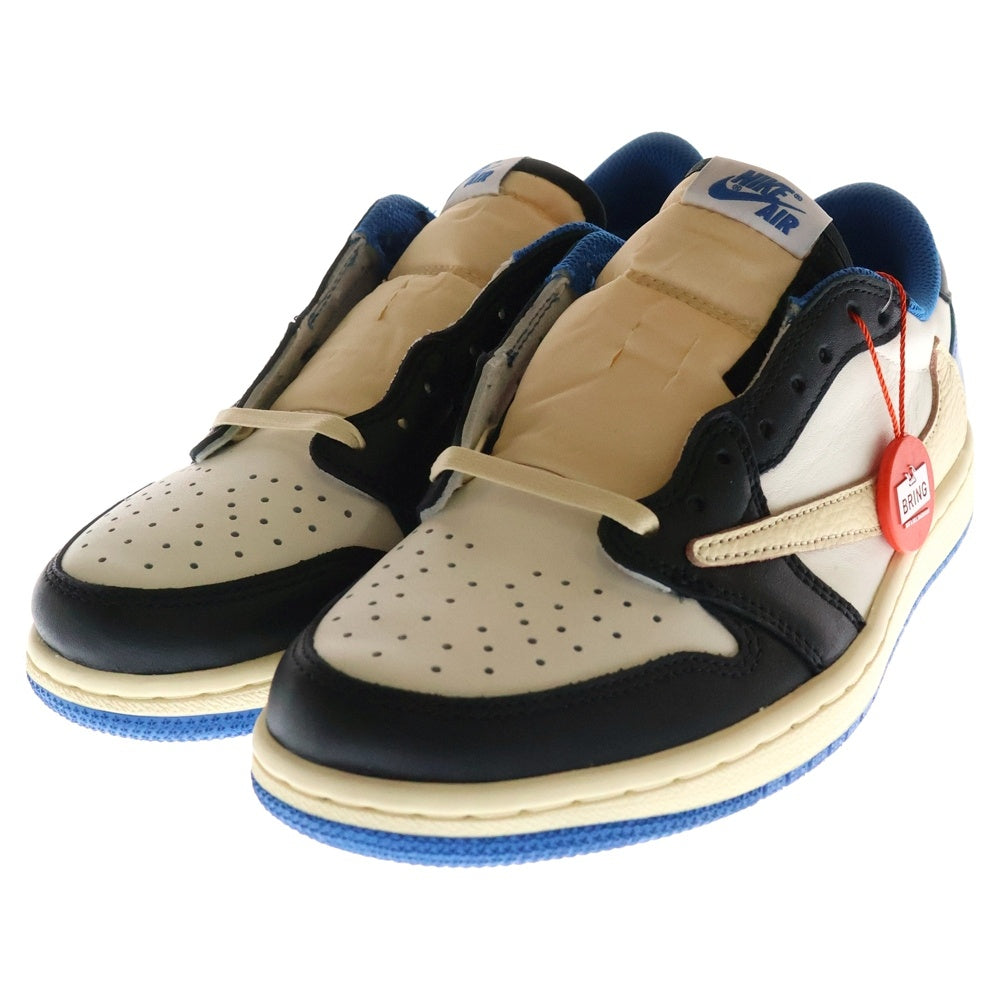 NIKE(ナイキ) ×TRAVIS SCOTT FRAGMENT DESIGN AIR JORDAN 1 LOW OG SP トラヴィススコット フラグメント エアジョーダン1 ローカットスニーカー US7/25cm DM7866-140