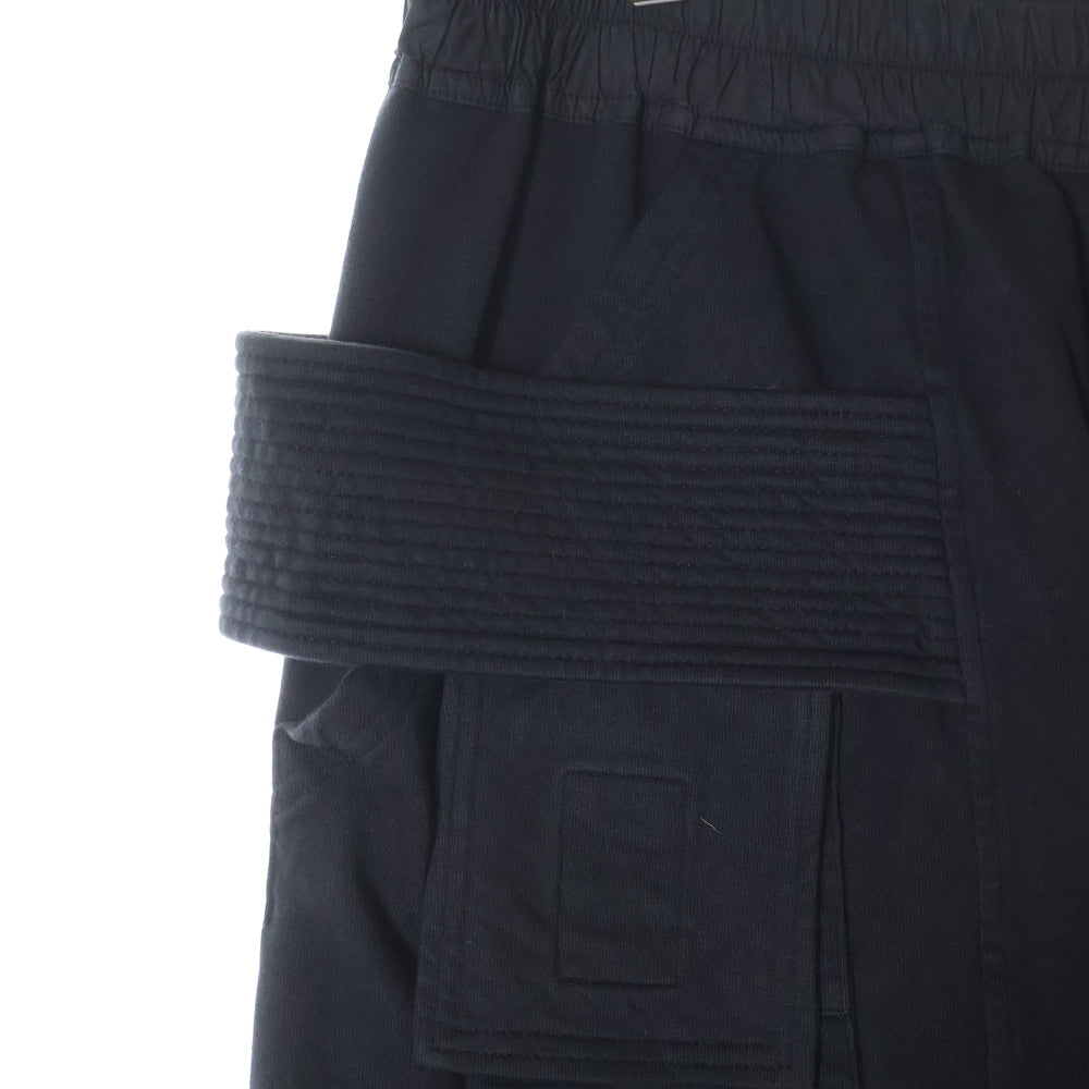 DRKSHDW(ダークシャドウ) 24SS CREATCH CARGO DRAWSTRING クリーチカーゴ ドローストリングパンツ ブラック DU01D1376-RIG