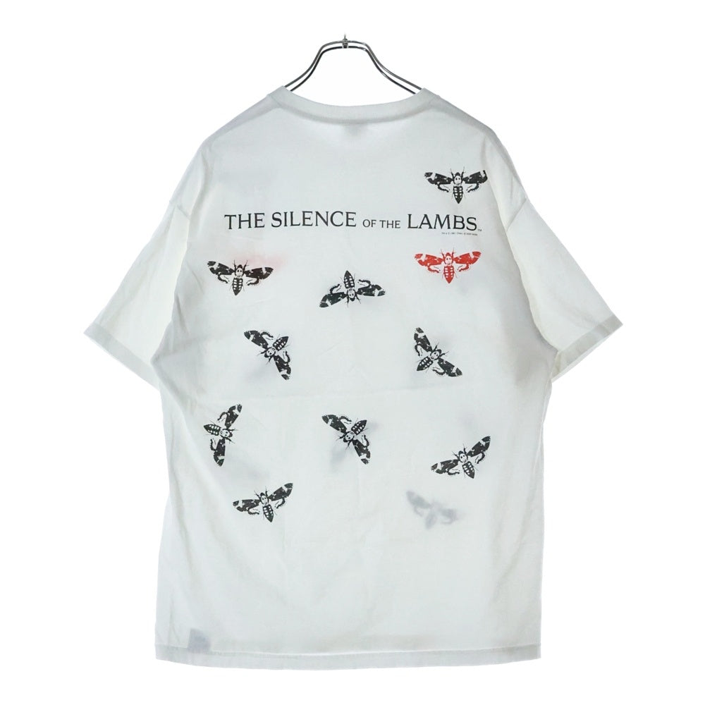 WEBER(ウェーバー) 羊たちの沈黙 The Silence of the Lambs 両面プリント Tシャツ ホワイト