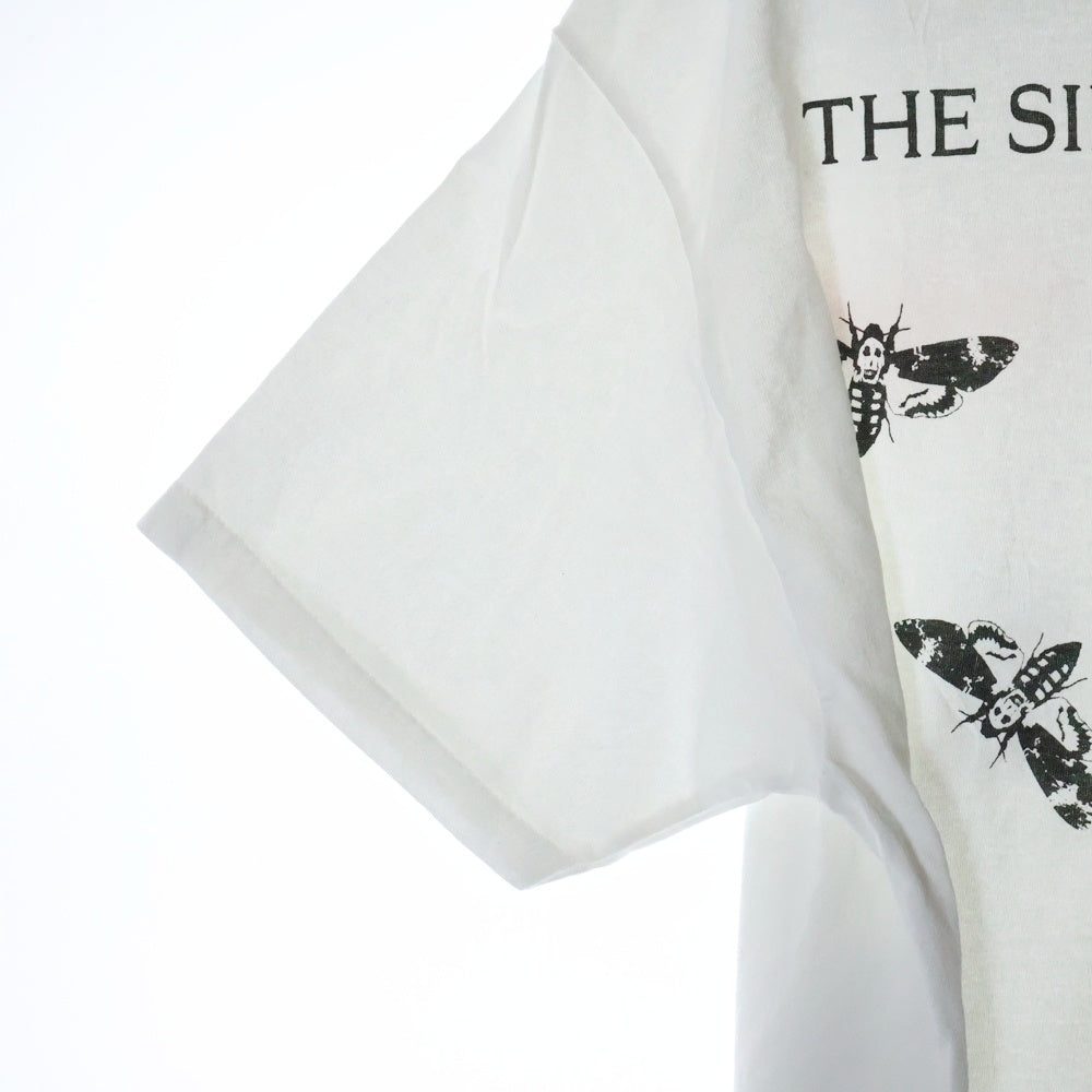 WEBER(ウェーバー) 羊たちの沈黙 The Silence of the Lambs 両面プリント Tシャツ ホワイト