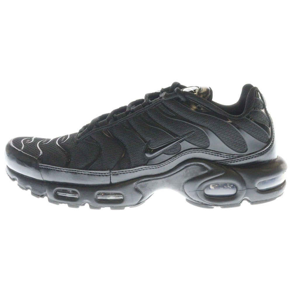 NIKE(ナイキ) AIR MAX PLUS TRIPLE BLACK エアマックスプラス トリプルブラック ローカットスニーカー ブラック US9/27cm 604133-050