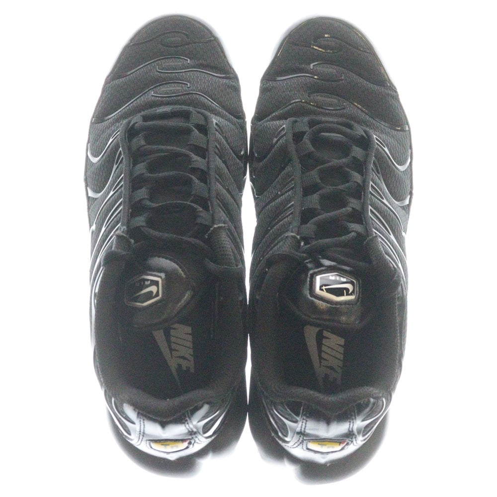 NIKE(ナイキ) AIR MAX PLUS TRIPLE BLACK エアマックスプラス トリプルブラック ローカットスニーカー ブラック US9/27cm 604133-050