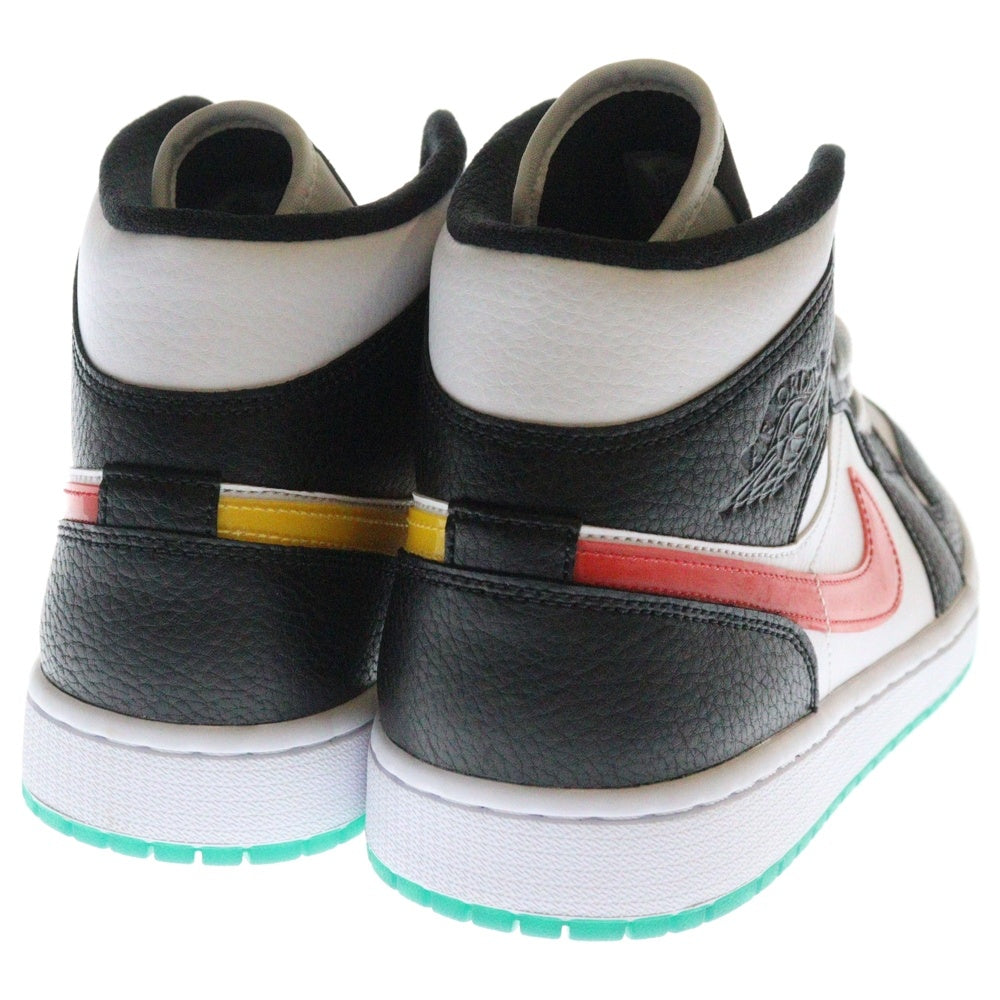 NIKE(ナイキ) WMNS AIR JORDAN 1 MID エアジョーダン1 ミッドカットスニーカー マルチカラー US11.5/28.5cm BQ6472-063