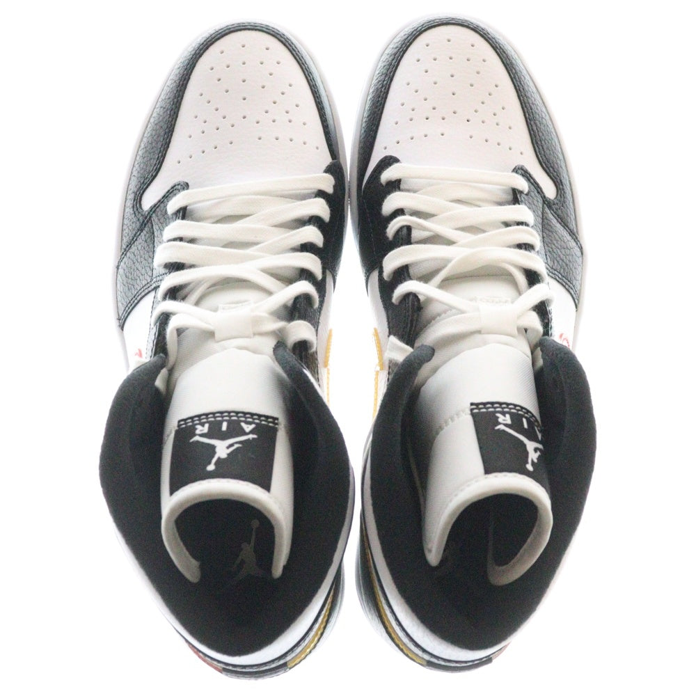 NIKE(ナイキ) WMNS AIR JORDAN 1 MID エアジョーダン1 ミッドカットスニーカー マルチカラー US11.5/28.5cm BQ6472-063