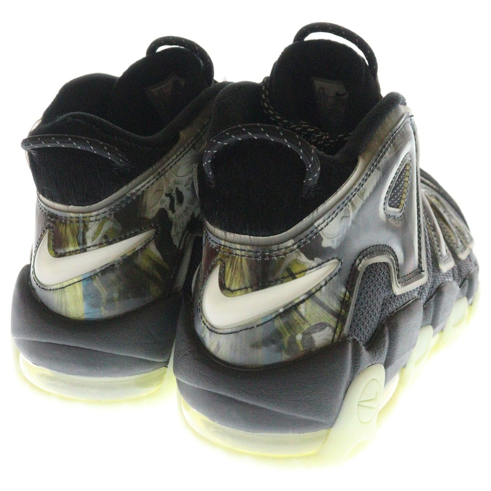 NIKE(ナイキ) AIR MORE UPTEMPO UTAGAWA KUNIYOSHI エア モア アップテンポ ウタガワ クニヨシ ハイカットスニーカー ブラック US9.5/27.5cm DM6213-045