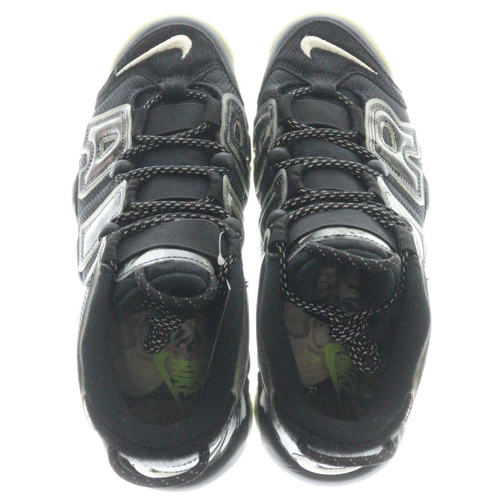 NIKE(ナイキ) AIR MORE UPTEMPO UTAGAWA KUNIYOSHI エア モア アップテンポ ウタガワ クニヨシ ハイカットスニーカー ブラック US9.5/27.5cm DM6213-045