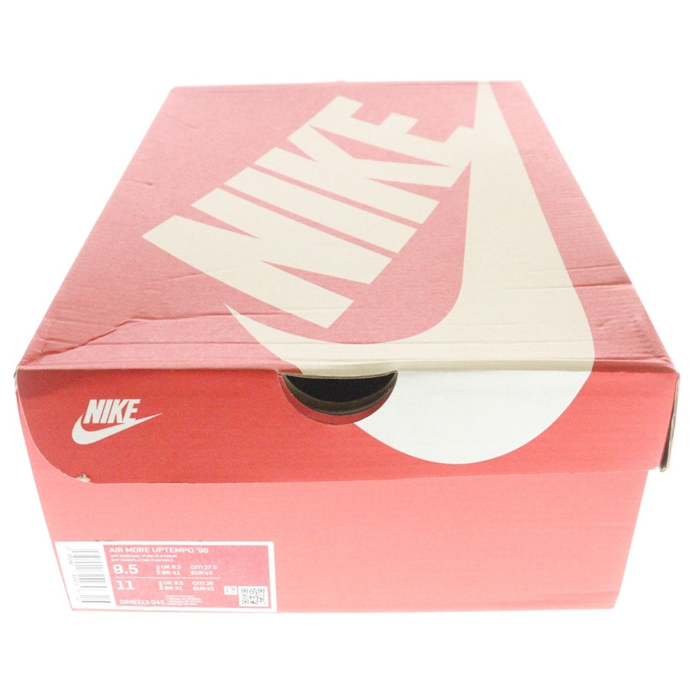 NIKE(ナイキ) AIR MORE UPTEMPO UTAGAWA KUNIYOSHI エア モア アップテンポ ウタガワ クニヨシ ハイカットスニーカー ブラック US9.5/27.5cm DM6213-045