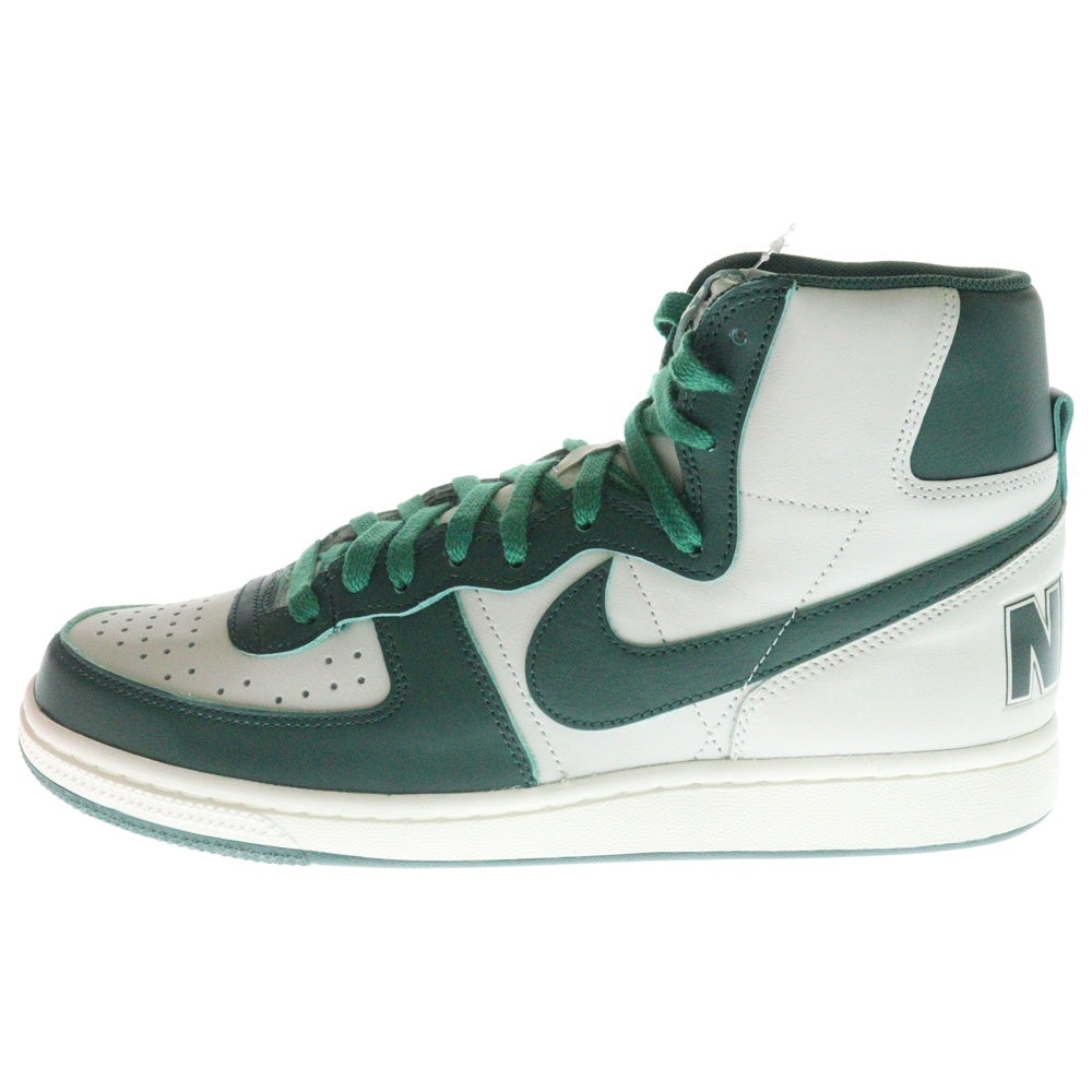 NIKE(ナイキ) TERMINATOR HIGH NOBLE GREEN ターミネーター ノーブル グリーン ハイカットスニーカー グリーン/ホワイト US9.5/27.5cm FD0650-100