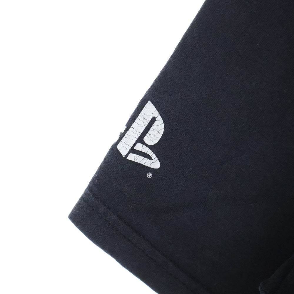 VINTAGE(ヴィンテージ) 00S VINTAGE PLAYSTATION ヴィンテージ プレイステーション カタカナロゴプリント 半袖Tシャツ カットソー ブラック