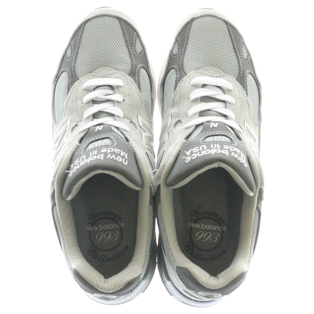 New Balance(ニューバランス) MR993GL スウェード ローカットスニーカー グレー US9.5/27.5cm