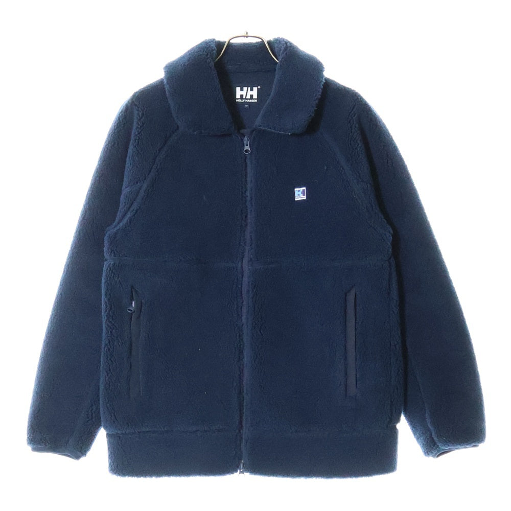 HELLY HANSEN(ヘリーハンセン) FIBER PILE FLEECE JACKET ファイバー パネル フリース ボアジャケット ネイビー HE52281