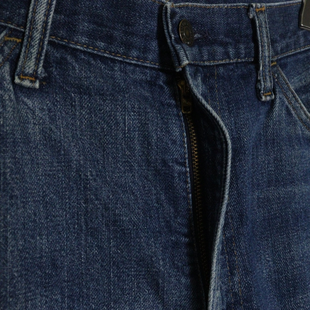 Levi's(リーバイス) 70S VINTAGE 646-0217 ヴィンテージ スモールe オレンジタブ ボタン裏刻印8 ジップフライフレアデニムパンツ ベルボトムジーンズ インディゴ