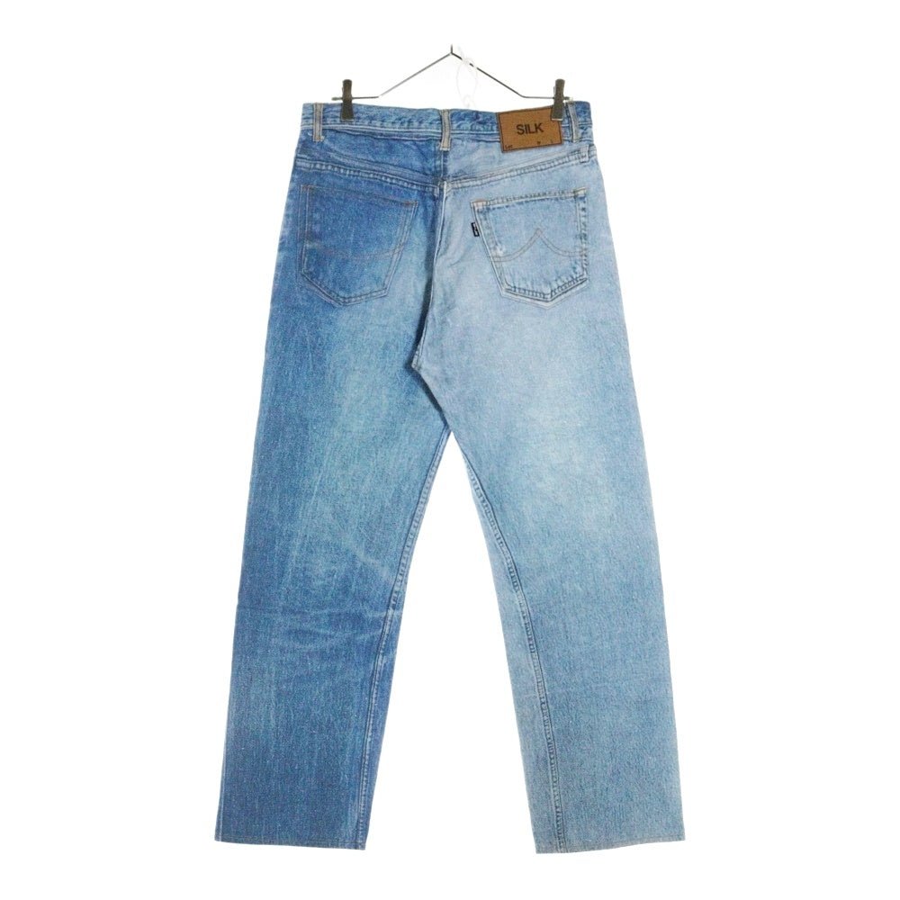 doublet(ダブレット) 22SS PHOTO PRINT PANTS フォト プリント ストレートデニムパンツ ジーンズ インディゴ 22SS35PT169
