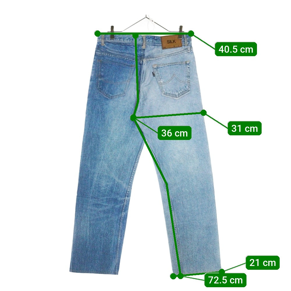 doublet(ダブレット) 22SS PHOTO PRINT PANTS フォト プリント ストレートデニムパンツ ジーンズ インディゴ 22SS35PT169