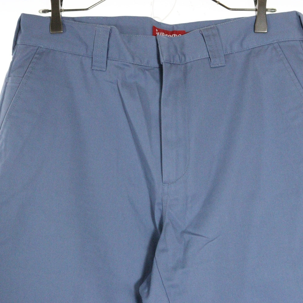 SUPREME(シュプリーム) 22SS Work Pant Slate ジップフライワークパンツ ブルー