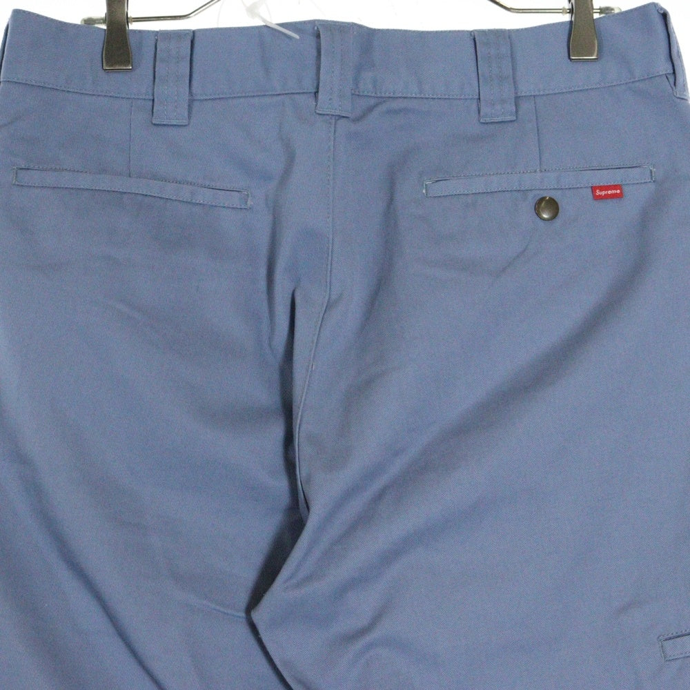 SUPREME(シュプリーム) 22SS Work Pant Slate ジップフライワークパンツ ブルー