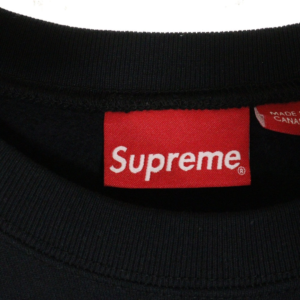 SUPREME(シュプリーム) 20AW Futura Logo Crewneck フューチュラロゴ クルーネックスウェットトレーナー ブラック