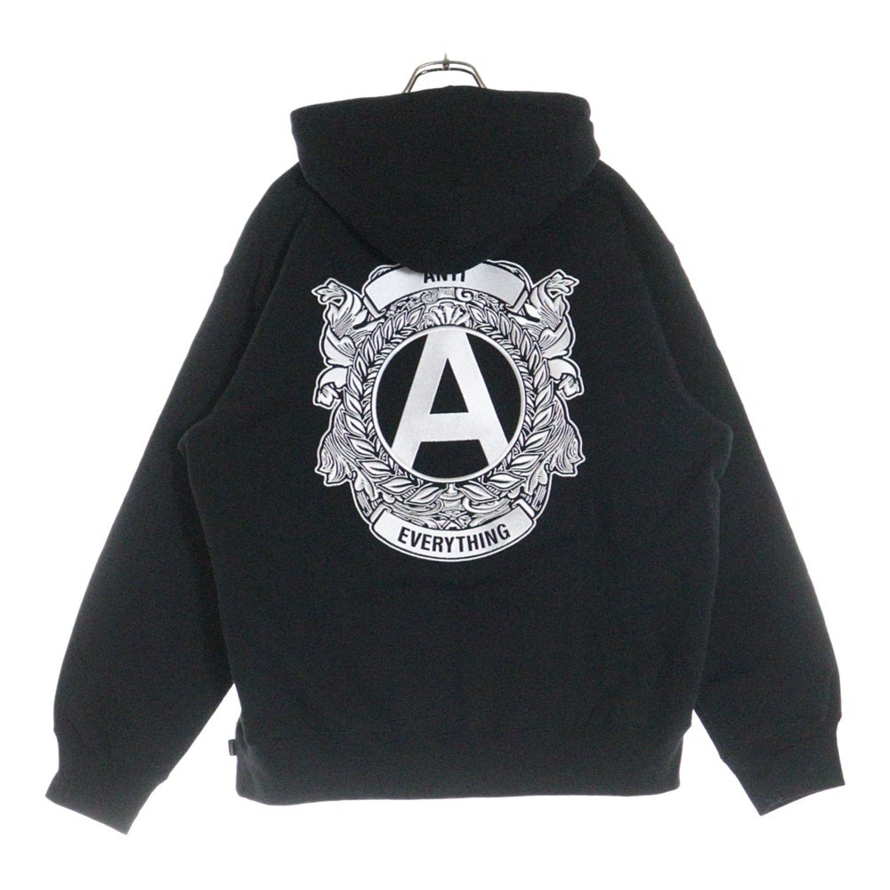 SUPREME(シュプリーム) 20AW ×ANTIHERO Hooded Sweatshirt アンタイヒーロー 両面ロゴ刺繍 スウェットプルオーバーパーカー フーディー ブラック