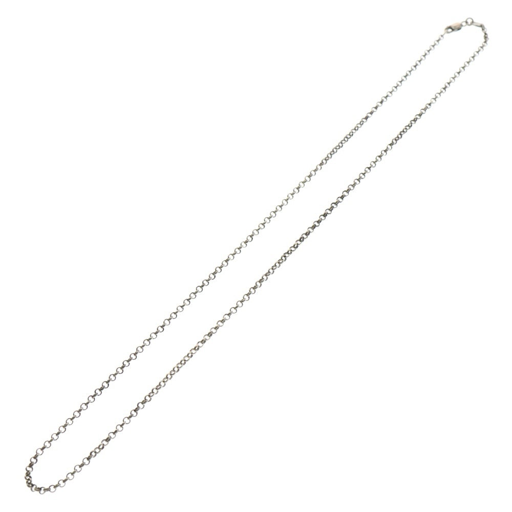 CHROME HEARTS(クロムハーツ) NECKCHAIN R20 ロールチェーンネックレス 20inch シルバー BCA084