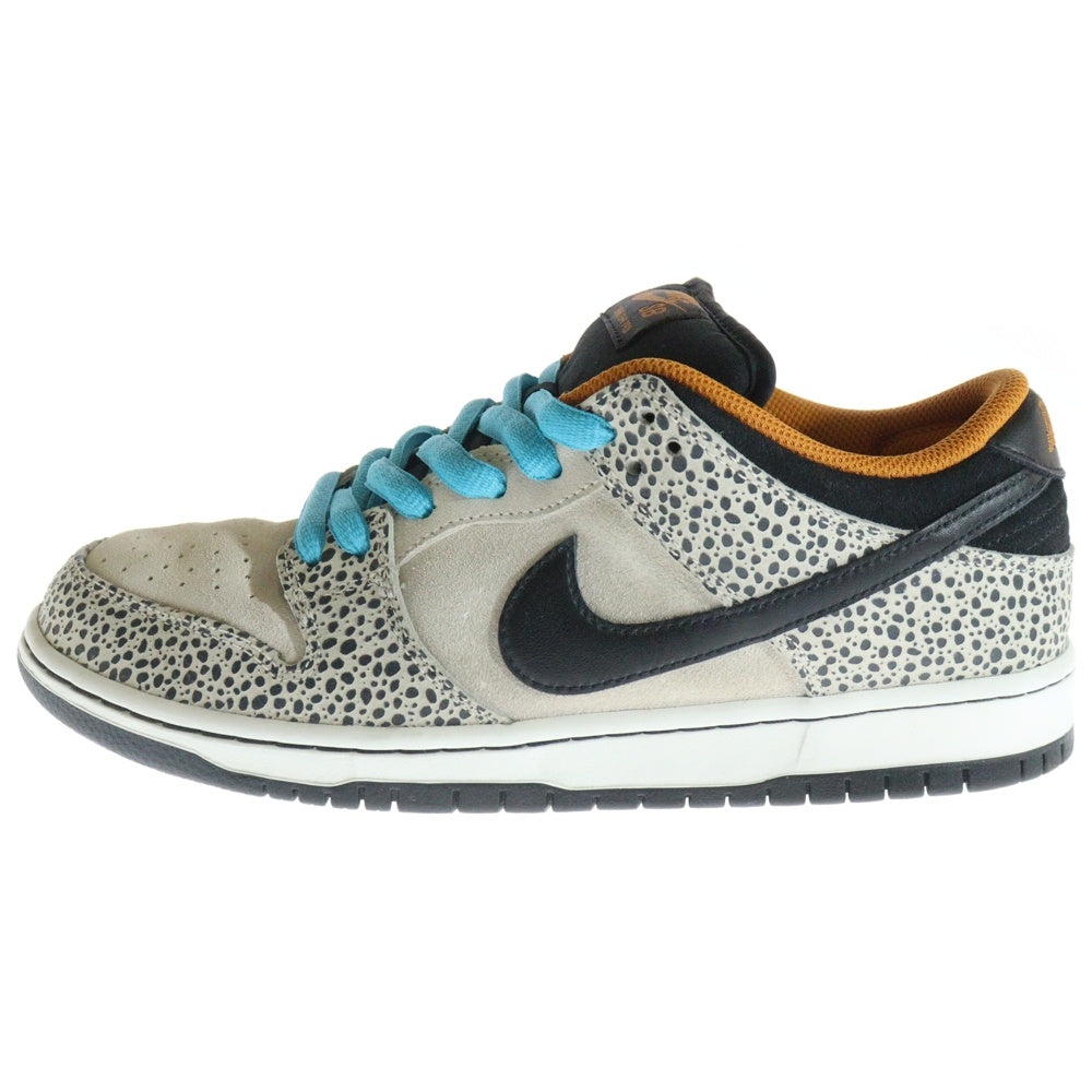 NIKE SB(ナイキエスビー) DUNK LOW PRO ELECTRIC SAFARI PHANTOM AND BLACK ダンク プロ エレクトリック サファリ ファントム アンド ブラック ローカットスニーカー US9/27cm FZ1233-002