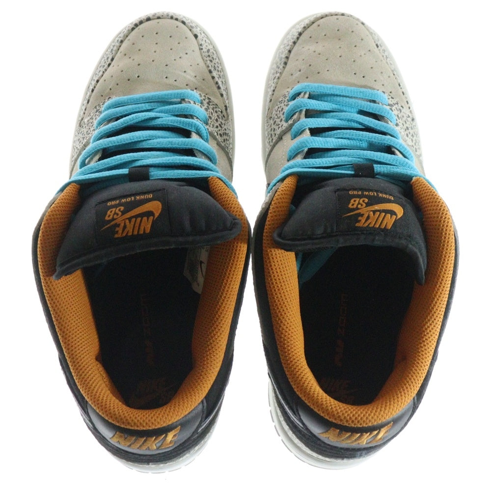 NIKE SB(ナイキエスビー) DUNK LOW PRO ELECTRIC SAFARI PHANTOM AND BLACK ダンク プロ エレクトリック サファリ ファントム アンド ブラック ローカットスニーカー US9/27cm FZ1233-002