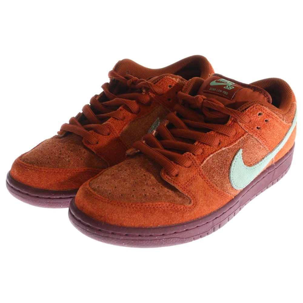 NIKE SB(ナイキエスビー) DUNK LOW Mystic Red and Rosewood ダンク ミスティックレッド アンド ローズウッド ローカットスニーカー オレンジ US9/27cm DV5429-601