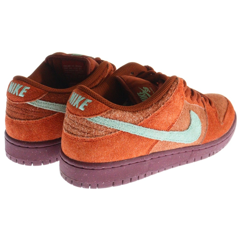NIKE SB(ナイキエスビー) DUNK LOW Mystic Red and Rosewood ダンク ミスティックレッド アンド ローズウッド ローカットスニーカー オレンジ US9/27cm DV5429-601