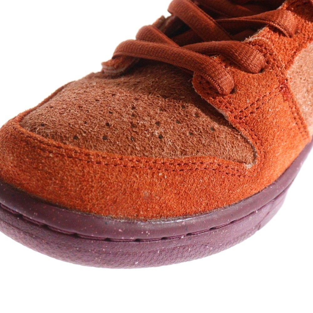 NIKE SB(ナイキエスビー) DUNK LOW Mystic Red and Rosewood ダンク ミスティックレッド アンド ローズウッド ローカットスニーカー オレンジ US9/27cm DV5429-601