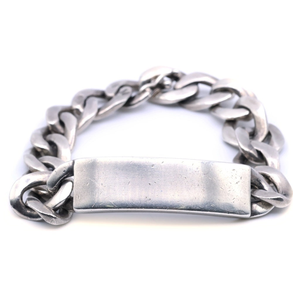 Maison Margiela 11(メゾンマルジェラ11) ID BRACELET チェーンブレスレット シルバー SI8UY0004