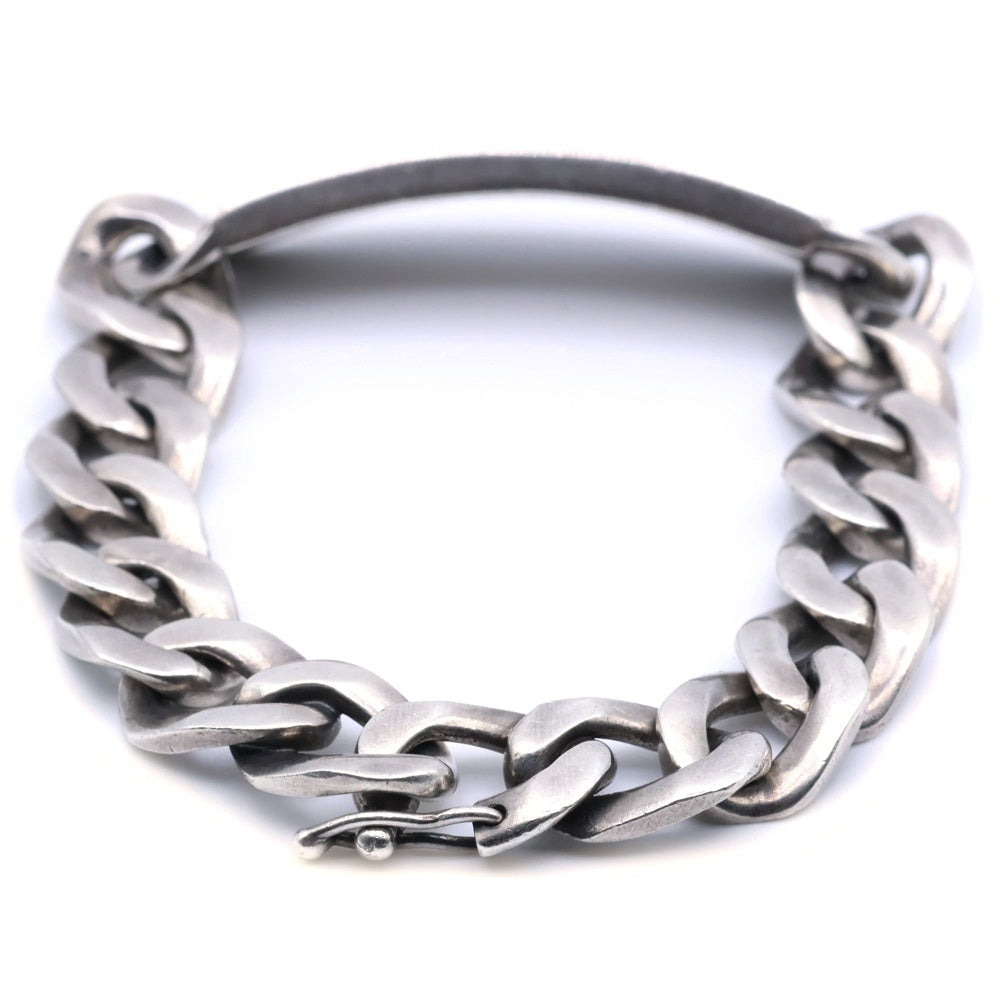Maison Margiela 11(メゾンマルジェラ11) ID BRACELET チェーンブレスレット シルバー SI8UY0004
