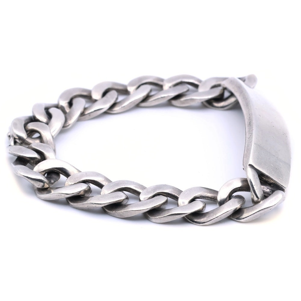 Maison Margiela 11(メゾンマルジェラ11) ID BRACELET チェーンブレスレット シルバー SI8UY0004